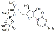 CYTIDINE 5'-TRIPHOSPHATE SODIUM SALT,93688-66-5,结构式