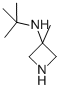 N-(1,1-DIMETHYLETHYL)-3-METHYL-3-AZETIDINAMINE 结构式