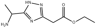 ETHYL 2-(5-(1-AMINOETHYL)-4H-1,2,4-TRIAZOL-3-YL)ACETATE|5-(1-氨基乙基)-1H-1,2,4-三氮唑-3-乙酸乙酯