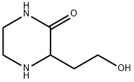 3-(2-hydroxyethyl)piperazin-2-one, 936940-62-4, 结构式