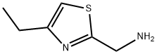 2-Thiazolemethanamine,  4-ethyl- Struktur