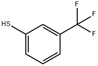 3-(トリフルオロメチル)ベンゼンチオール 化学構造式