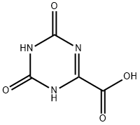 2,4-二氧代-1,3,5-三嗪-6-羧酸, 937-13-3, 结构式