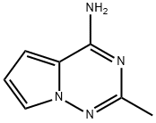 Pyrrolo[2,1-f][1,2,4]triazin-4-aMine, 2-Methyl- Struktur