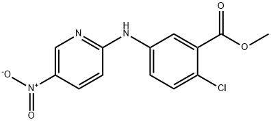 2-chloro-5-(5-nitro-pyridine-2-ylamino)-
benzoic acid methyl ester|