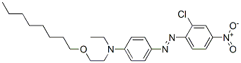 4-[(2-chloro-4-nitrophenyl)azo]-N-ethyl-N-[2-(octyloxy)ethyl]aniline,93762-08-4,结构式