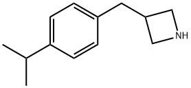 3-(4-异丙基苄基)氮杂环丁烷,937622-20-3,结构式