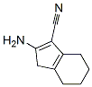 1H-Indene-3-carbonitrile,  2-amino-4,5,6,7-tetrahydro- Structure
