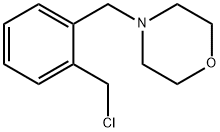 4-(2-(chloromethyl)benzyl)morpholine Structure