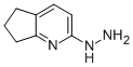 1-(6,7-dihydro-5H-cyclopenta[b]pyridin-2-yl)hydrazine Struktur