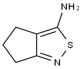 5,6-Dihydro-4H-cyclopenta[c]isothiazol-3-amine Structure