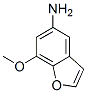 5-Benzofuranamine,  7-methoxy- Structure