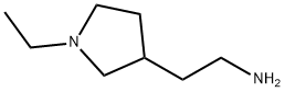 2-(1-Ethyl-3-pyrrolidinyl)ethylamine Structure