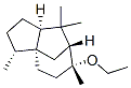 [3R-(3alpha,3abeta,6alpha,7beta,8aalpha)]-6-ethoxyoctahydro-3,6,8,8-tetramethyl-1H-3a,7-methanoazulene Struktur