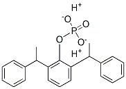 2,6-bis(1-phenylethyl)phenyl dihydrogenphosphate Structure