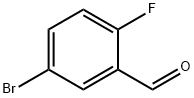 5-Bromo-2-fluorobenzaldehyde Structure