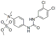 4-[[[(3,4-dichlorophenyl)amino]carbonyl]amino]-N,N,N-trimethylanilinium methyl sulphate,93777-84-5,结构式