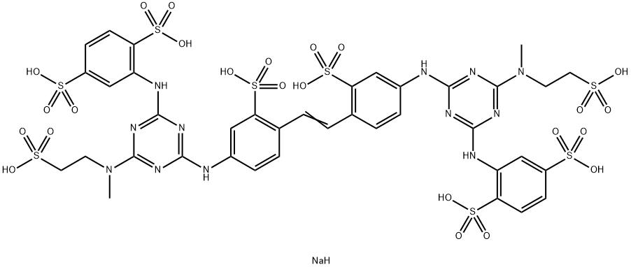 octasodium 2,2'-[vinylenebis[(3-sulphonato-4,1-phenylene)imino[6-[methyl(2-sulphonatoethyl)amino]-1,3,5-triazine-4,2-diyl]imino]]bis(benzene-1,4-disulphonate)|