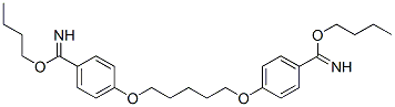 dibutyl 4,4'-[pentamethylenebis(oxy)]dibenzimidate,93778-17-7,结构式