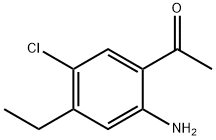 Ethanone,1-(2-amino-5-chloro-4-ethylphenyl)- Structure