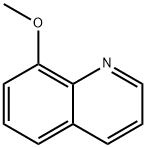 8-メトキシキノリン 化学構造式