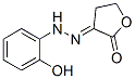 dihydrofuran-2,3-dione 3-[(2-hydroxyphenyl)hydrazone] Structure