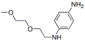 N-[2-(2-methoxyethoxy)ethyl]benzene-1,4-diamine Structure