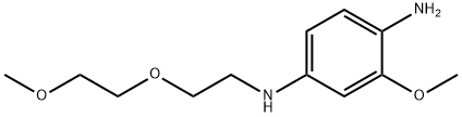 2-methoxy-N'-[2-(2-methoxyethoxy)ethyl]benzene-1,4-diamine Structure