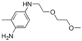 N'-[2-(2-methoxyethoxy)ethyl]-2-methylbenzene-1,4-diamine ,93803-71-5,结构式