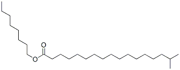 octyl isooctadecanoate 化学構造式