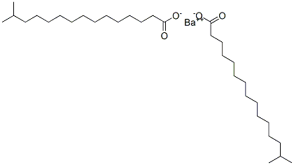barium isohexadecanoate 化学構造式