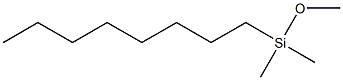 DIMETHYLMETHOXY-N-OCTYLSILANE Struktur