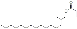 2-methylpentadecyl acrylate Structure