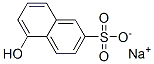 sodium 5-hydroxynaphthalene-2-sulphonate Structure