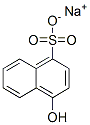 sodium 4-hydroxynaphthalenesulphonate Struktur