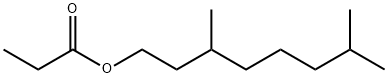 3,7-dimethyl-1-octyl propionate,93804-81-0,结构式
