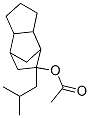 octahydro-5-isobutyl-4,7-methano-1H-inden-5-yl acetate Struktur