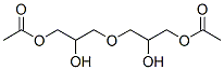 3,3'-オキシビス(1,2-プロパンジオール)1,1'-ジアセタート 化学構造式