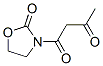 3-(1,3-dioxobutyl)oxazolidin-2-one,93820-06-5,结构式