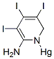 diiodo(5-iodopyridin-2-amine-N1)mercury,93820-20-3,结构式