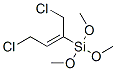 1,4-Dichloro-2-trimethoxysilyl-2-butene Structure