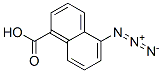 5-azidonaphthoic acid 结构式