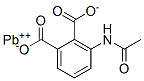 3-アセトキシフタル酸鉛(II) 化学構造式
