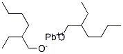 鉛(II)ビス(2-エチル-1-ヘキサノラート) 化学構造式