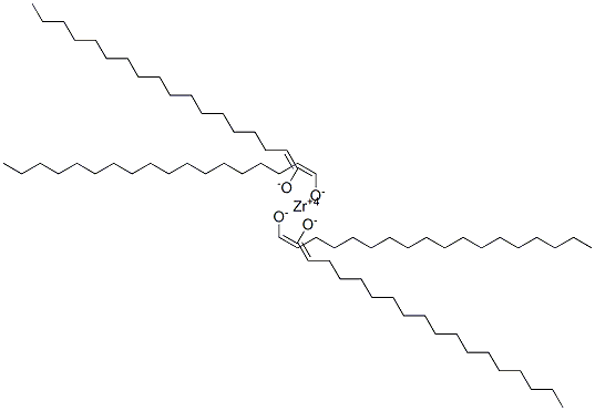 ジルコニウム(IV)テトラキス[(Z)-9-オクタデセン-1-オラート] 化学構造式