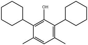 2,6-dicyclohexyl-3,5-xylenol,93840-44-9,结构式