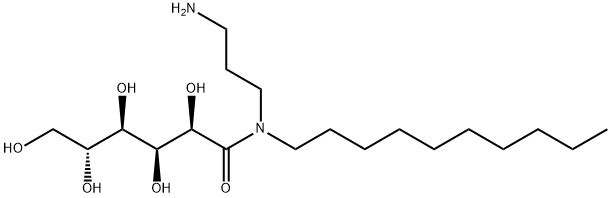 N-(3-aminopropyl)-N-decyl-D-gluconamide,93840-55-2,结构式