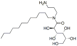 N-(3-aminopropyl)-N-dodecyl-D-gluconamide,93840-56-3,结构式