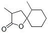 3,6-dimethyl-1-oxaspiro[4.5]decan-2-one,93840-81-4,结构式