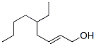 5-エチル-2-ノネン-1-オール 化学構造式
